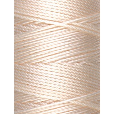 C-LON Bead Cord, Peach Glow - 0.5mm, 92 Yard Spool