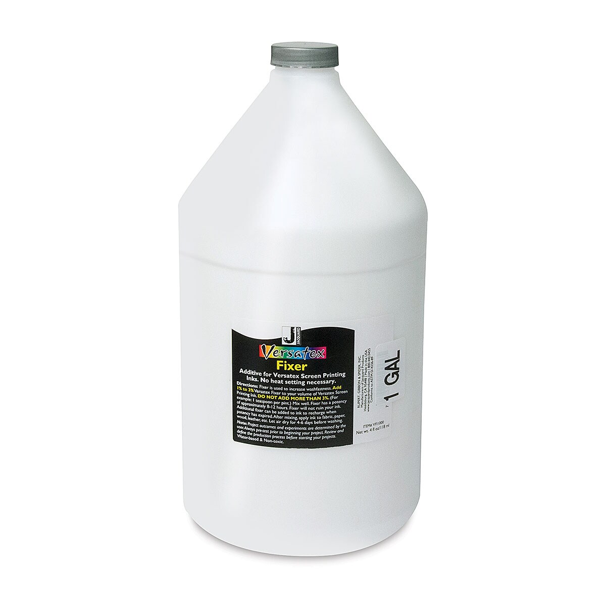 Jacquard Versatex Screen Printing Color Fixer - Gallon