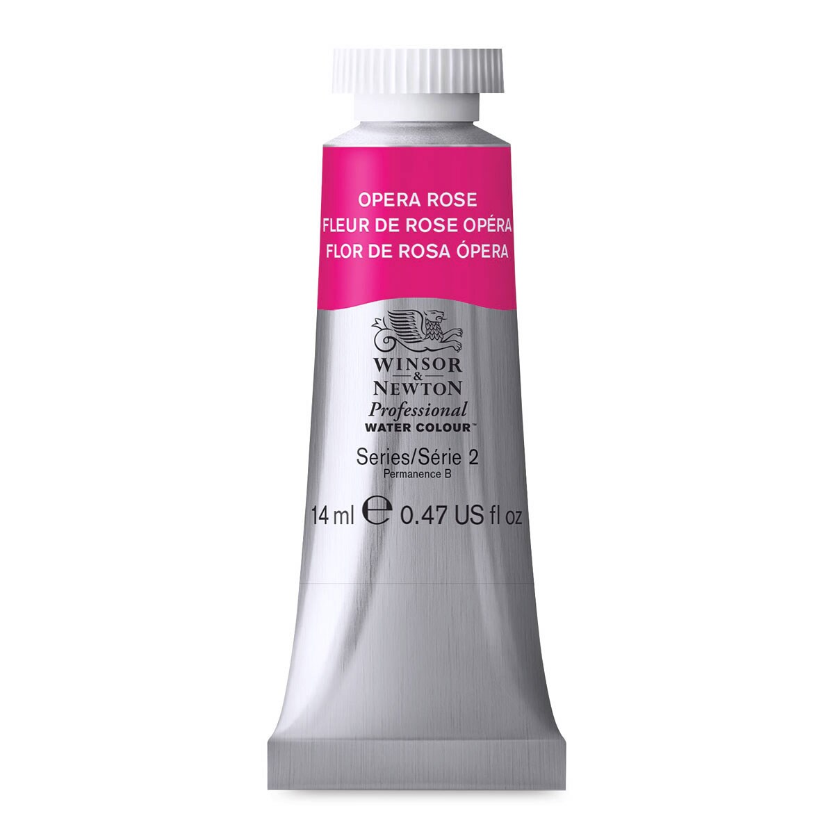 Winsor &#x26; Newton Professional Watercolor - Opera Rose, 14 ml Tube