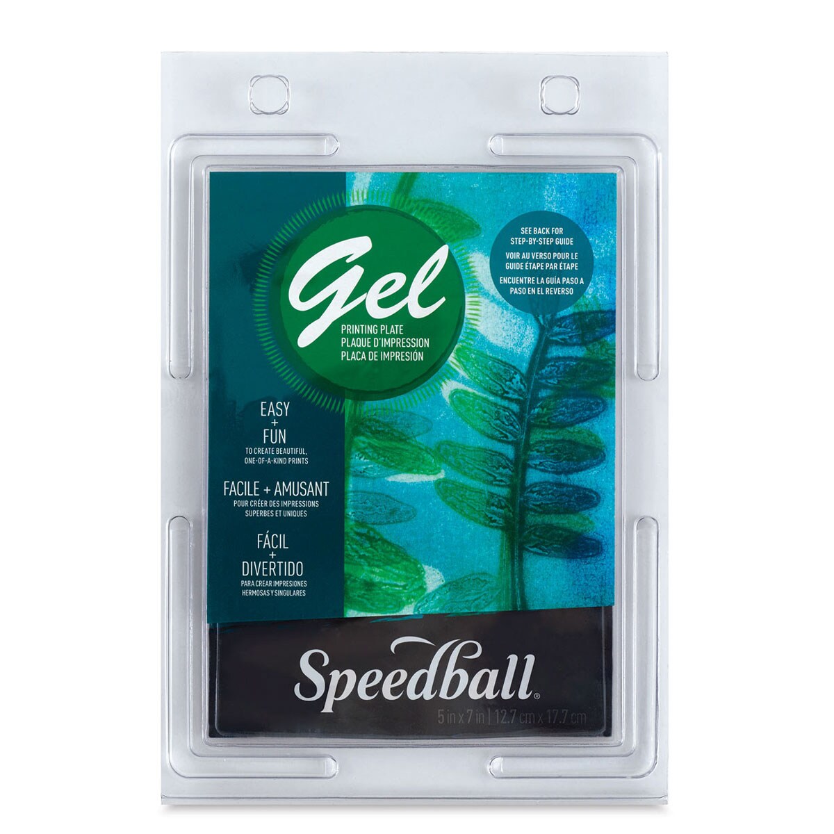 Speedball Gel Printing Plate - 5&#x22; x 7&#x22;, single plate