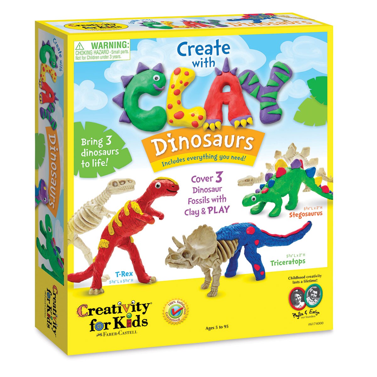 Creativity for Kids Create with Clay - Dinosaurs