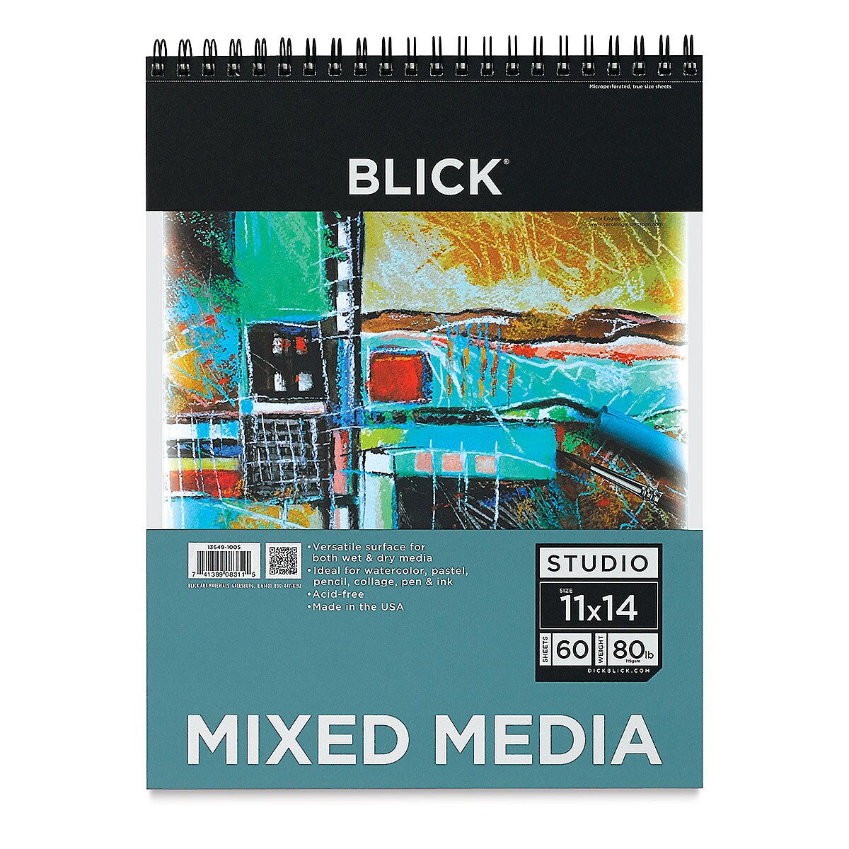 Blick Studio Mixed Media Pad 11" x 14", 60 Sheets Michaels