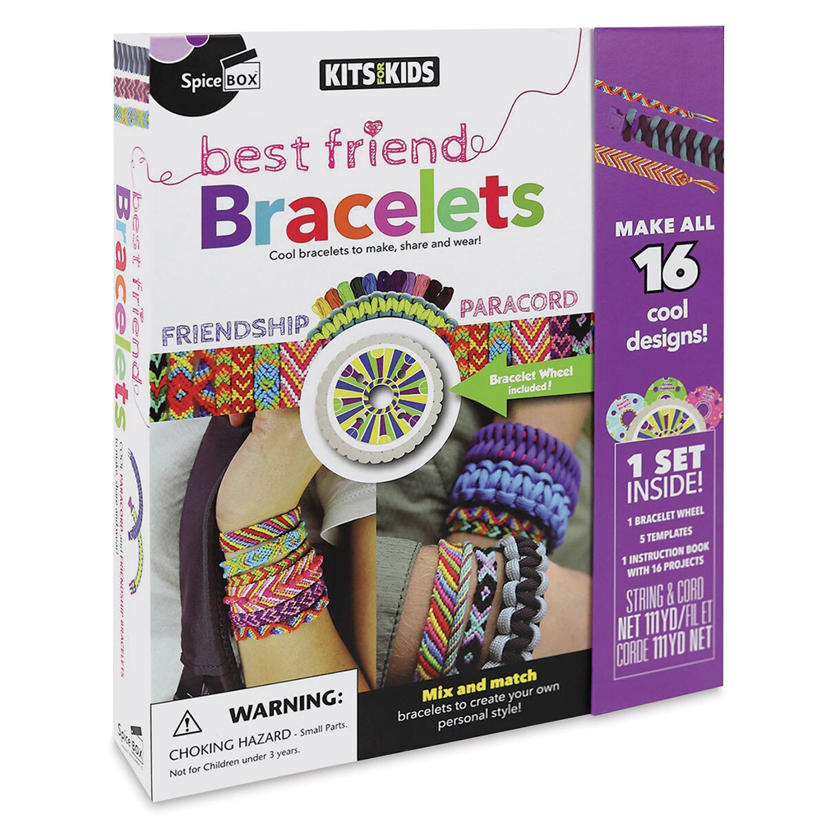 SpiceBox Kits for Kids Best Friend Bracelets Kit