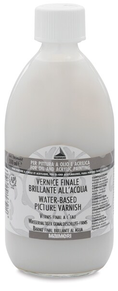 Maimeri Varnish - Water-Based Picture Varnish, Regular, 500 ml