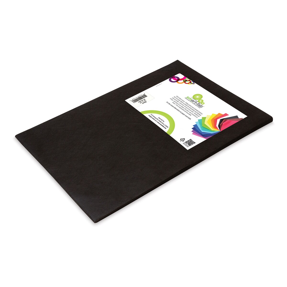 Smart-Fab Fabric - Sheets, 12&#x22; x 18&#x22;, Pkg of 45, Black