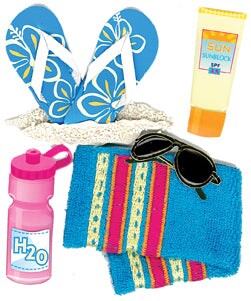 Jolee&#x27;s Boutique Beach Accessories Dimensional Stickers