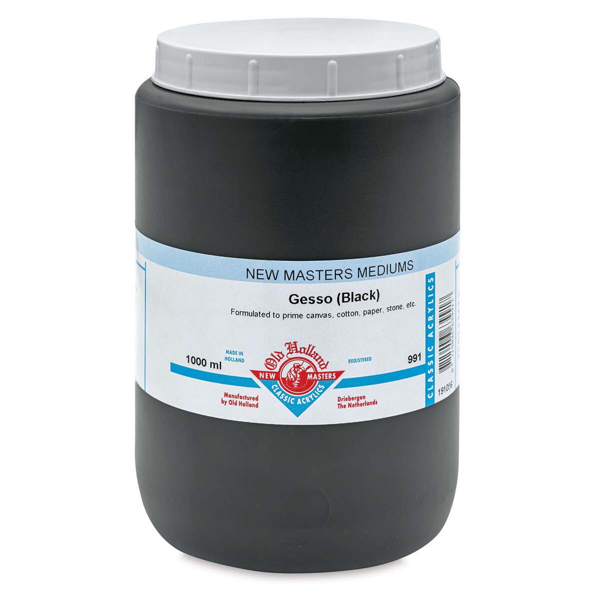 Old Holland New Masters Acrylic Gesso Black, 1 Liter Michaels