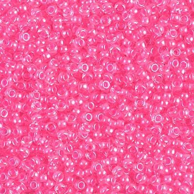 Miyuki 11 Round Seed Bead, 11-4299, Luminous Cotton Candy, 13 grams