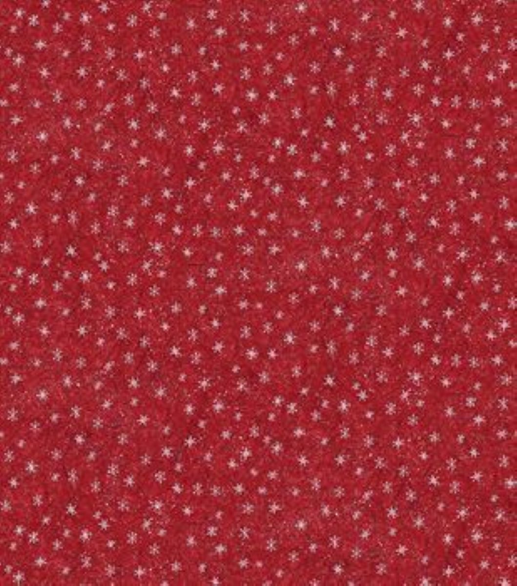 Snow Texture Red and White blender by Susan Wingett 1 Yard 12 inches