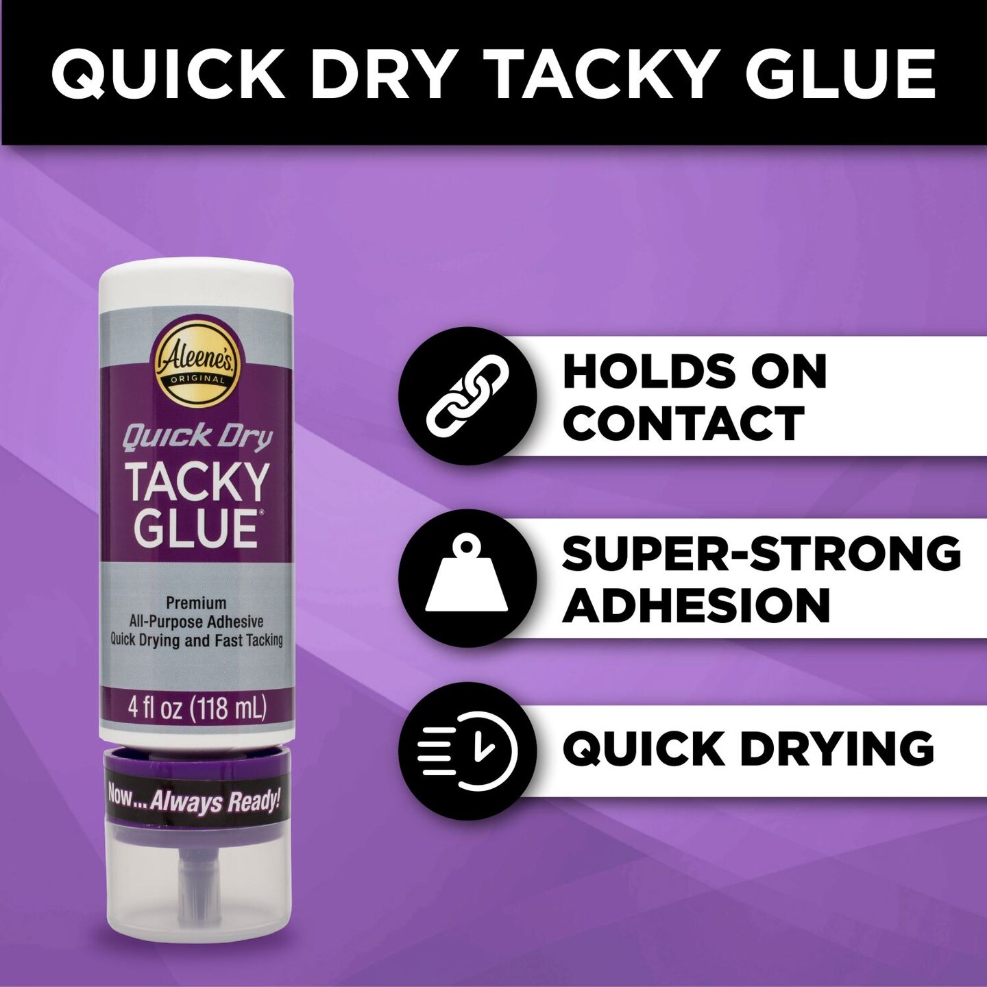 Aleene&#x27;s Always Ready Quick Dry Tacky Glue 4 fl. oz.