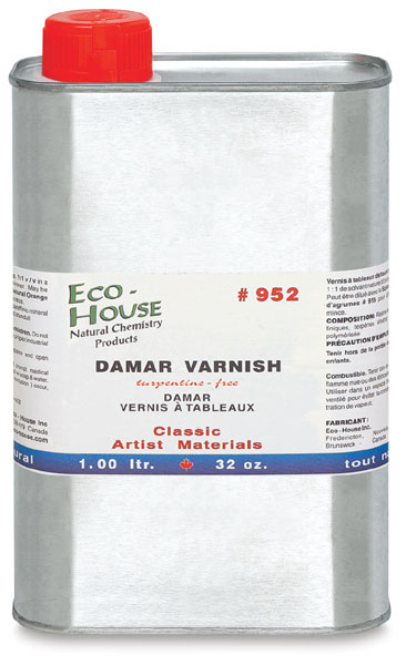Eco-House Damar Varnish - 32 oz can