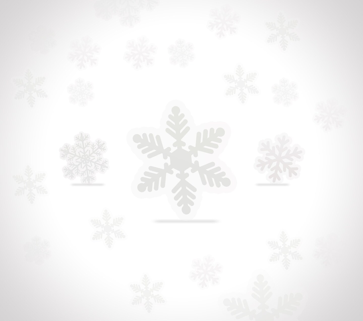 R N&#x27; D Christmas Snowflakes Window Clings- White Winter Snowflakes Sticker Decorations - 81 Stickers