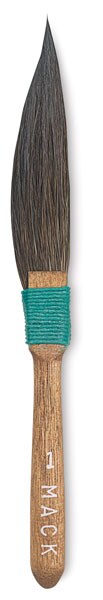 Mack Squirrel Hair Brush - Sword Striper, Size 1