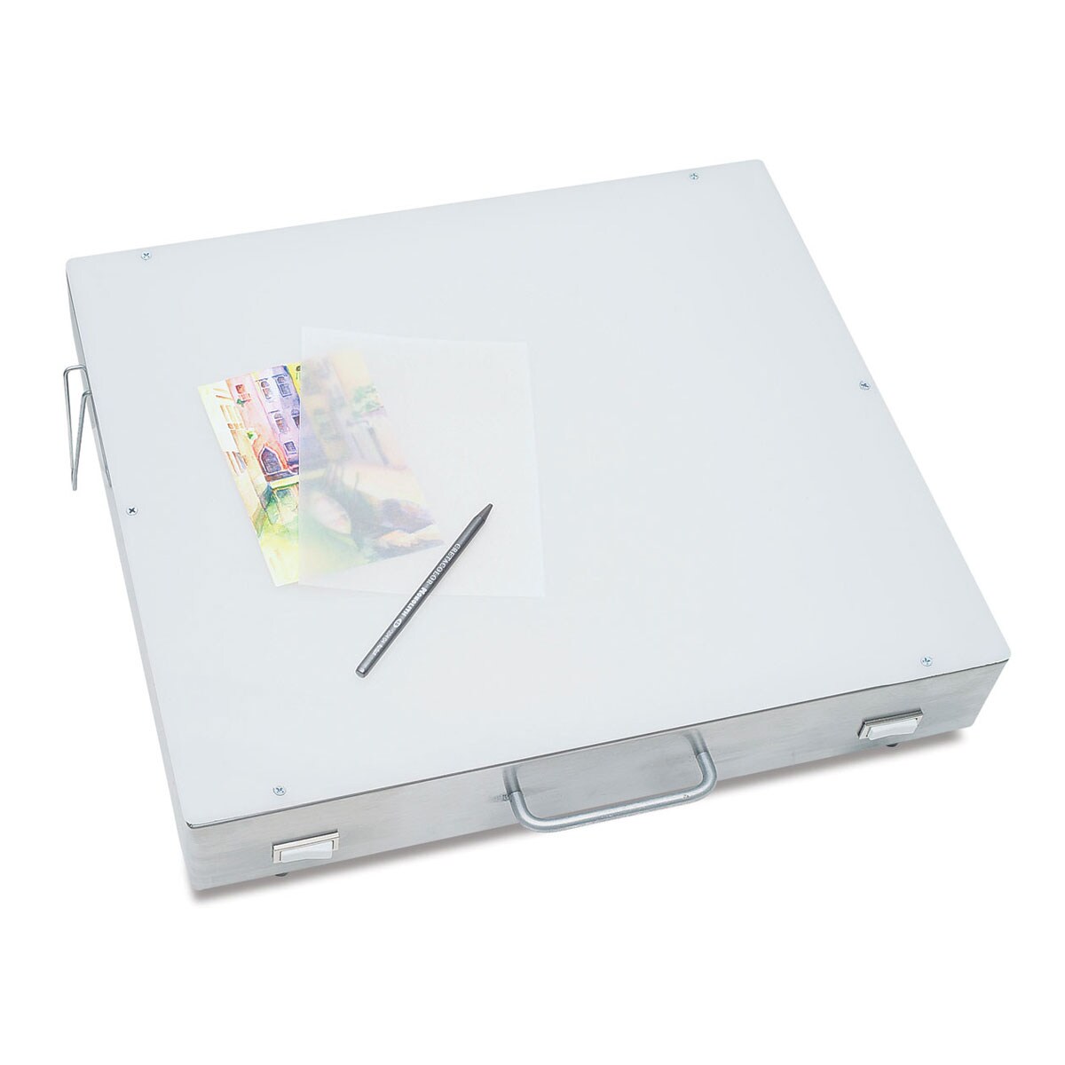 Gagne Porta-Trace LED Light Box - 16" x 18", 18 LED Modules, Stainless Steel Frame