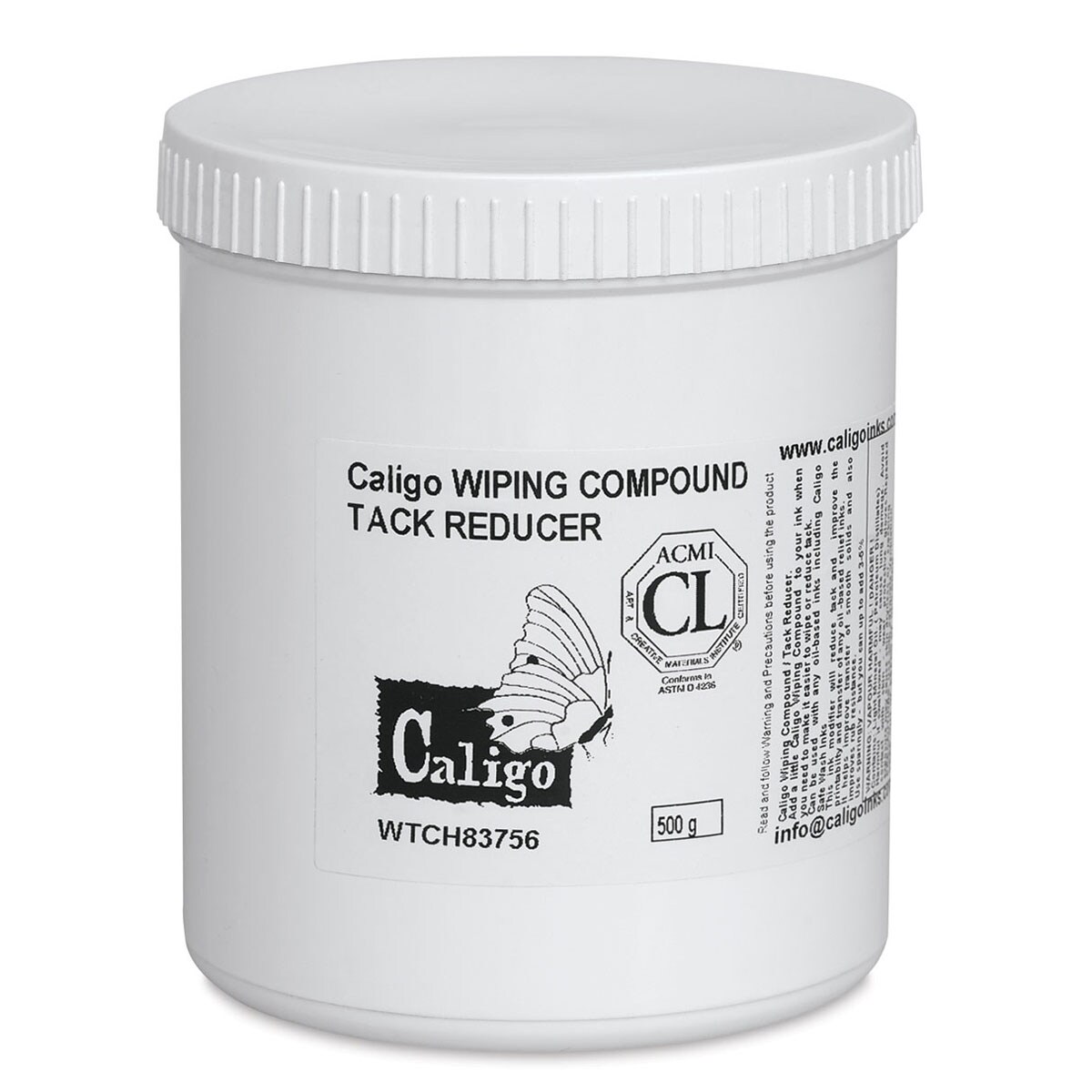 Cranfield Caligo Safe Wash Etching Ink Wiping Compound &#x26; Tack Reducer - 500 g Can