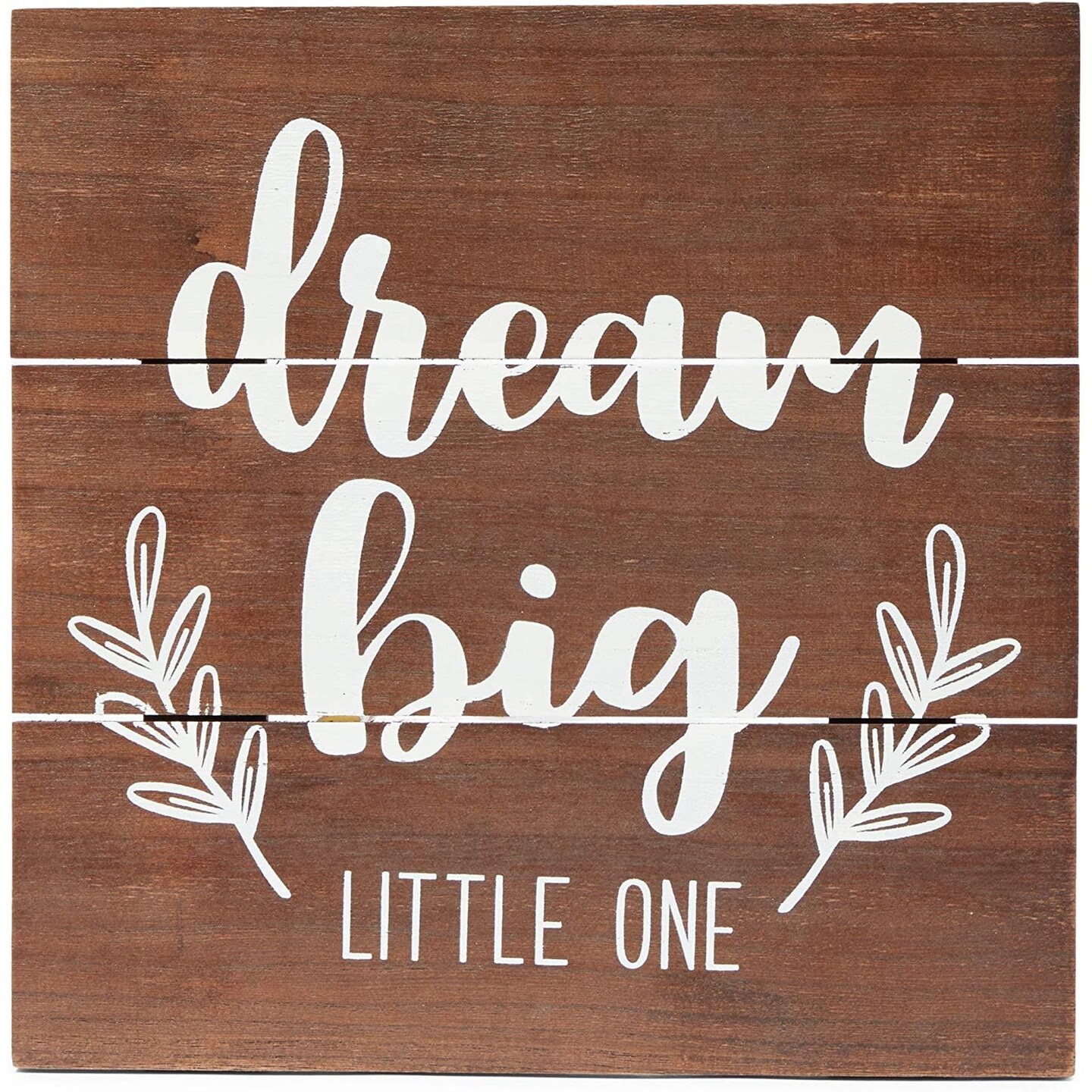 Farmlyn Creek Wooden Nursery Wall Decor Sign, Dream Big Little One (12 x 12 in) Michaels
