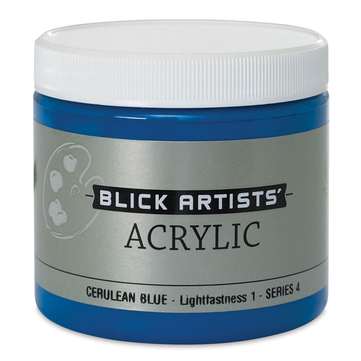 Blick Artists&#x27; Acrylic - Cerulean Blue, 16 oz jar