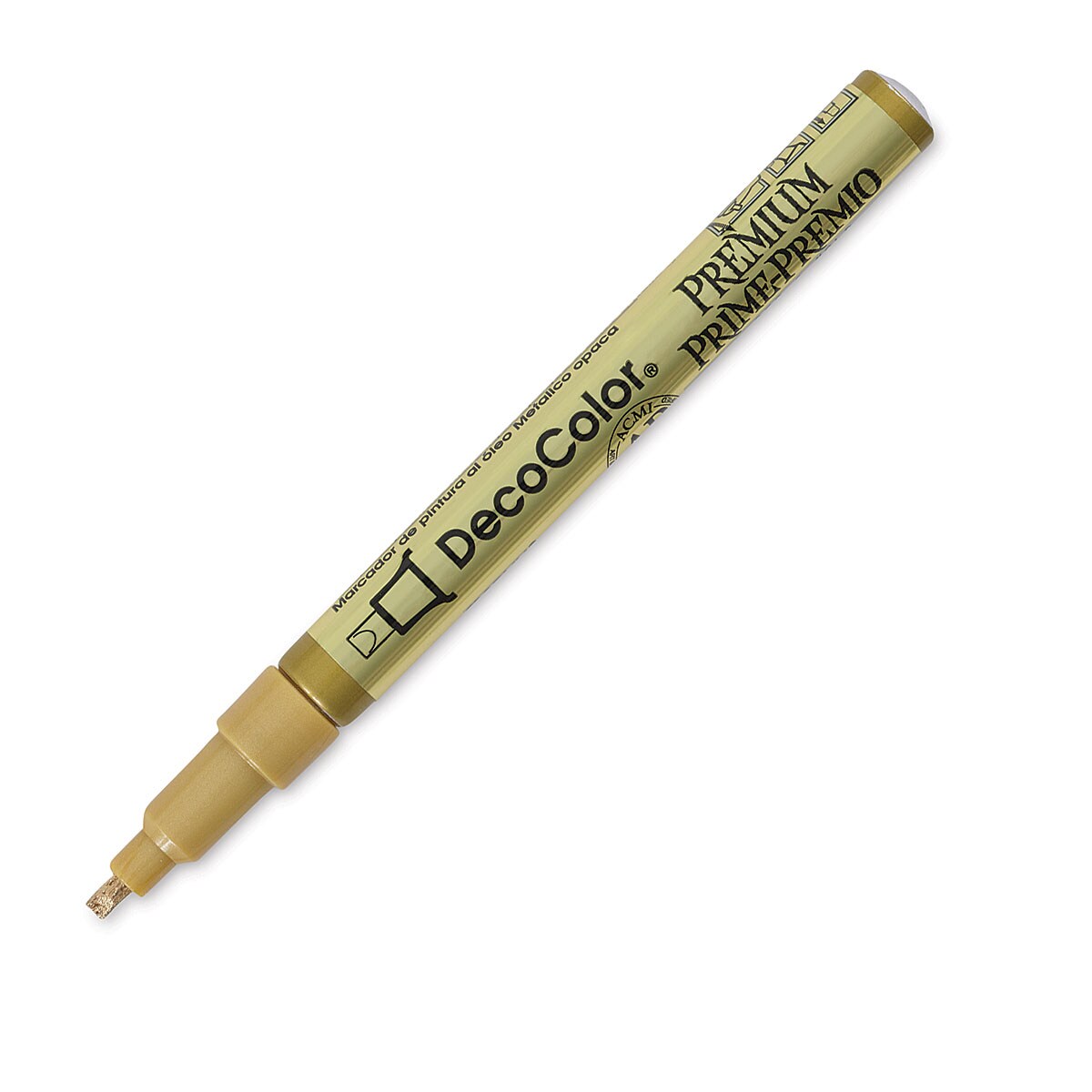 DecoColor Premium Paint Marker - Gold, Leafing Tip, 2 mm