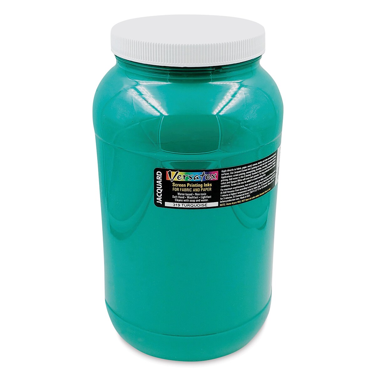 Jacquard Versatex Screen Printing Ink - Turquoise, 128 oz jar | Michaels