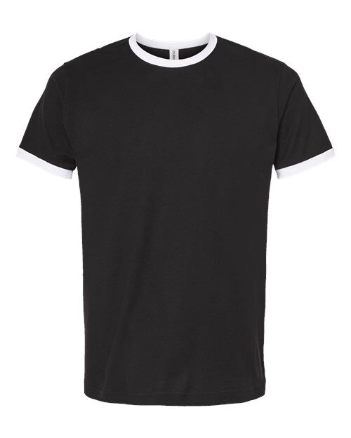 Tultex&#xAE; Fine Jersey Ringer Crewneck Short Sleeve T-Shirt