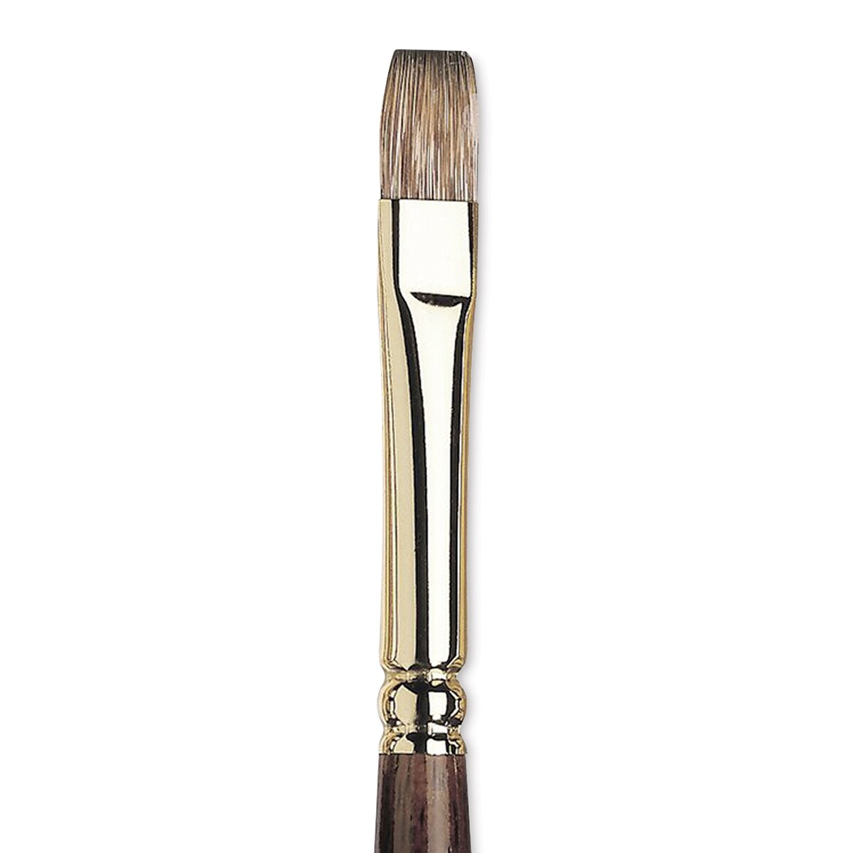 Winsor & Newton Monarch Mongoose Brush - Flat, Long Handle, Size 6