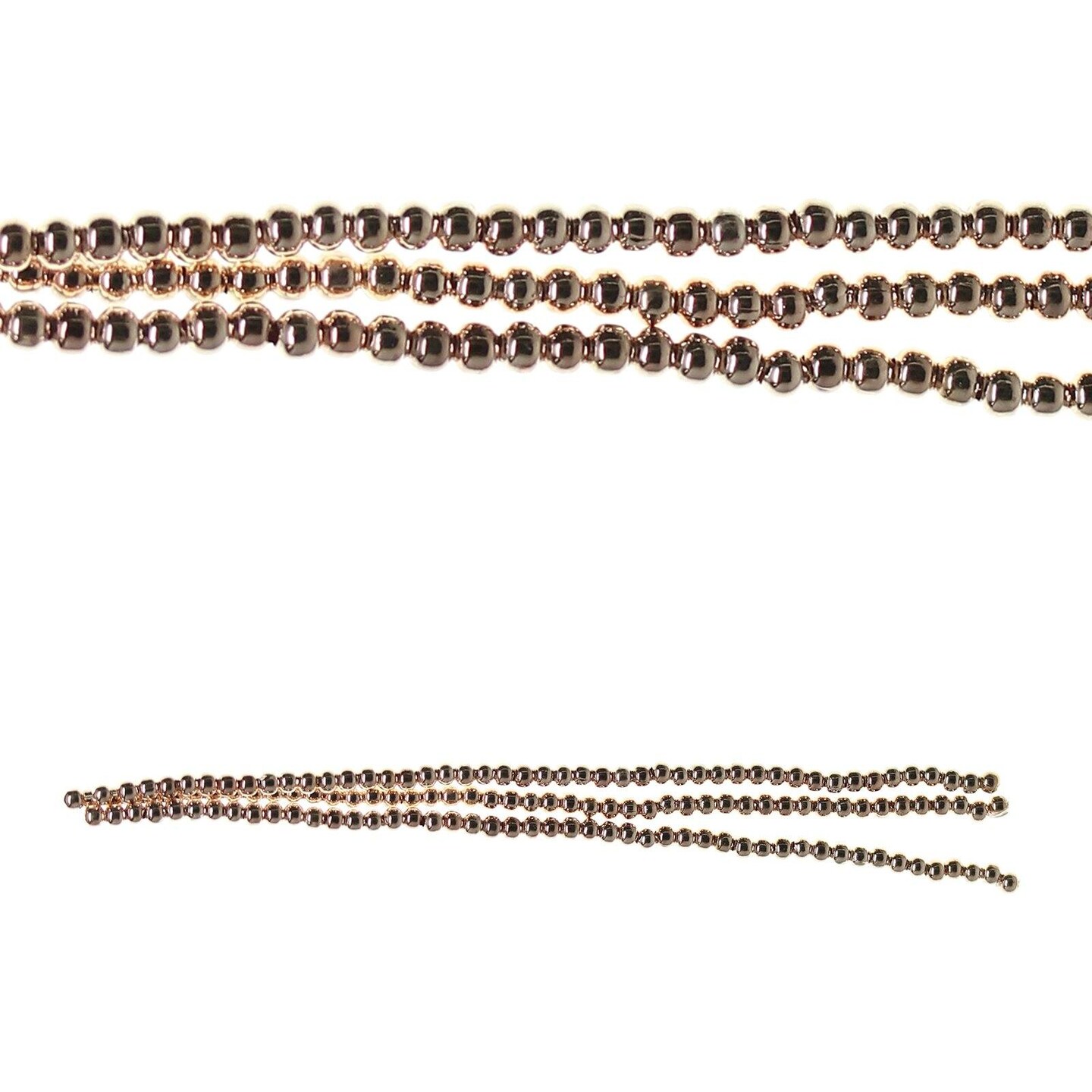 Rose gold 2025 beads michaels