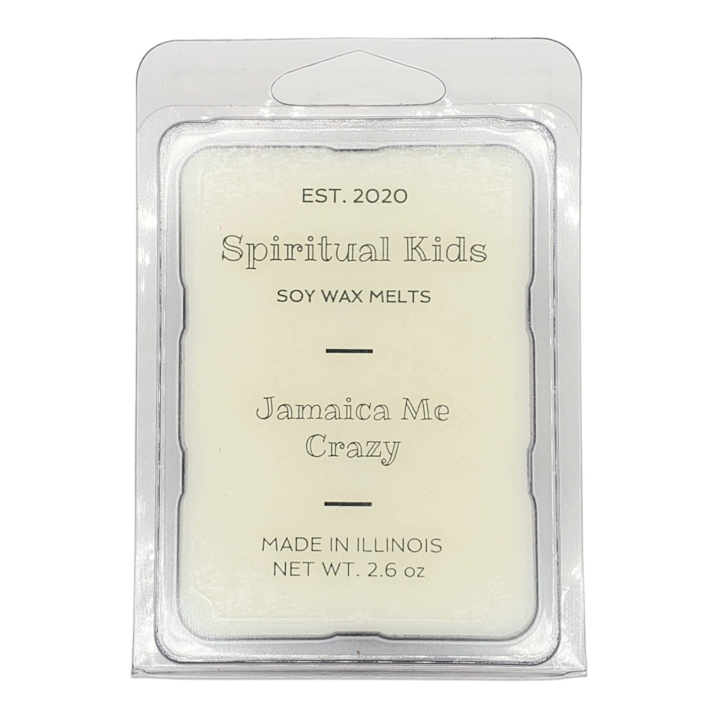 Jamaica Me Crazy 2.6oz Soy Wax Melts 1 Pack All Natural Soy Wax 6 Cubes Hand Poured with Fragrant/Essential Oils!