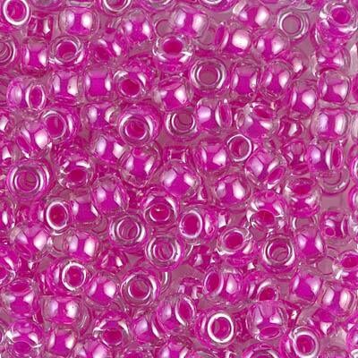YUCKEY　ビセラ6袋 Miyuki 6 Round Seed Bead, 6-209, Fuchsia Lined Crystal | Michaels
