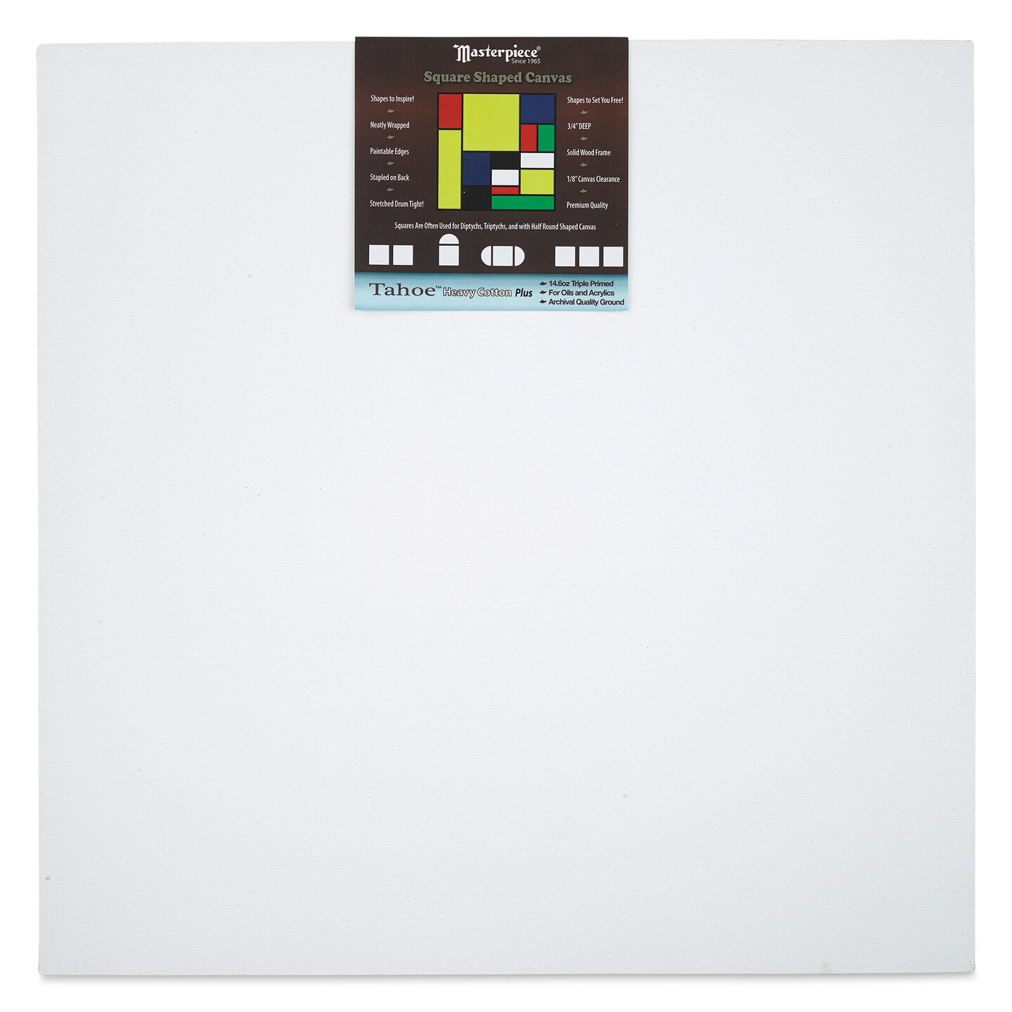 Masterpiece Tahoe Cotton Canvas Shape - Square, 24&#x22; x 24&#x22;