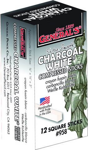 Compressed Charcoal White