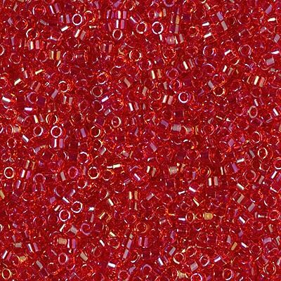 Miyuki Delica Bead 11/0 - DB2374 - Inside Dyed Scarlet