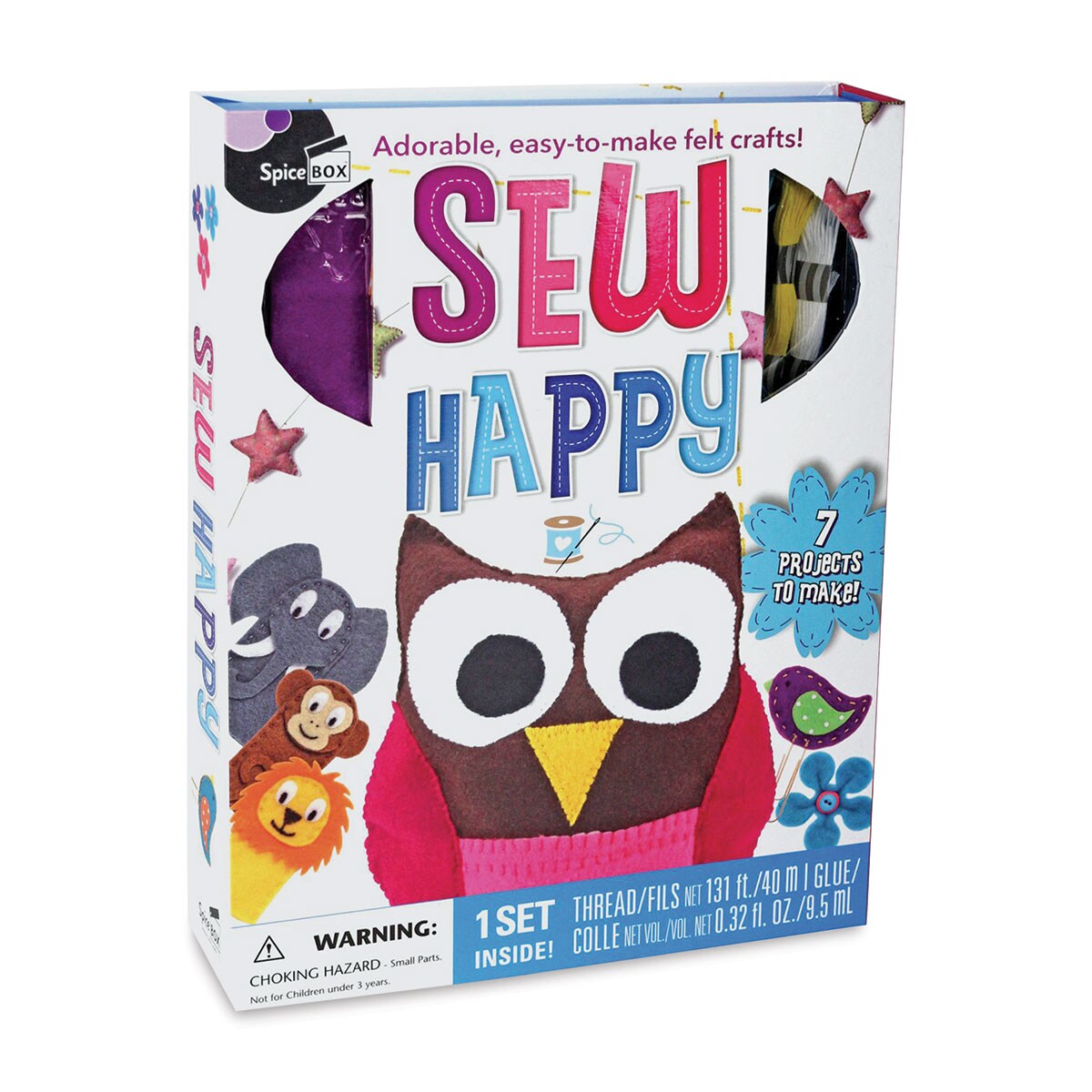 SpiceBox Make and Play Sew Happy Kit