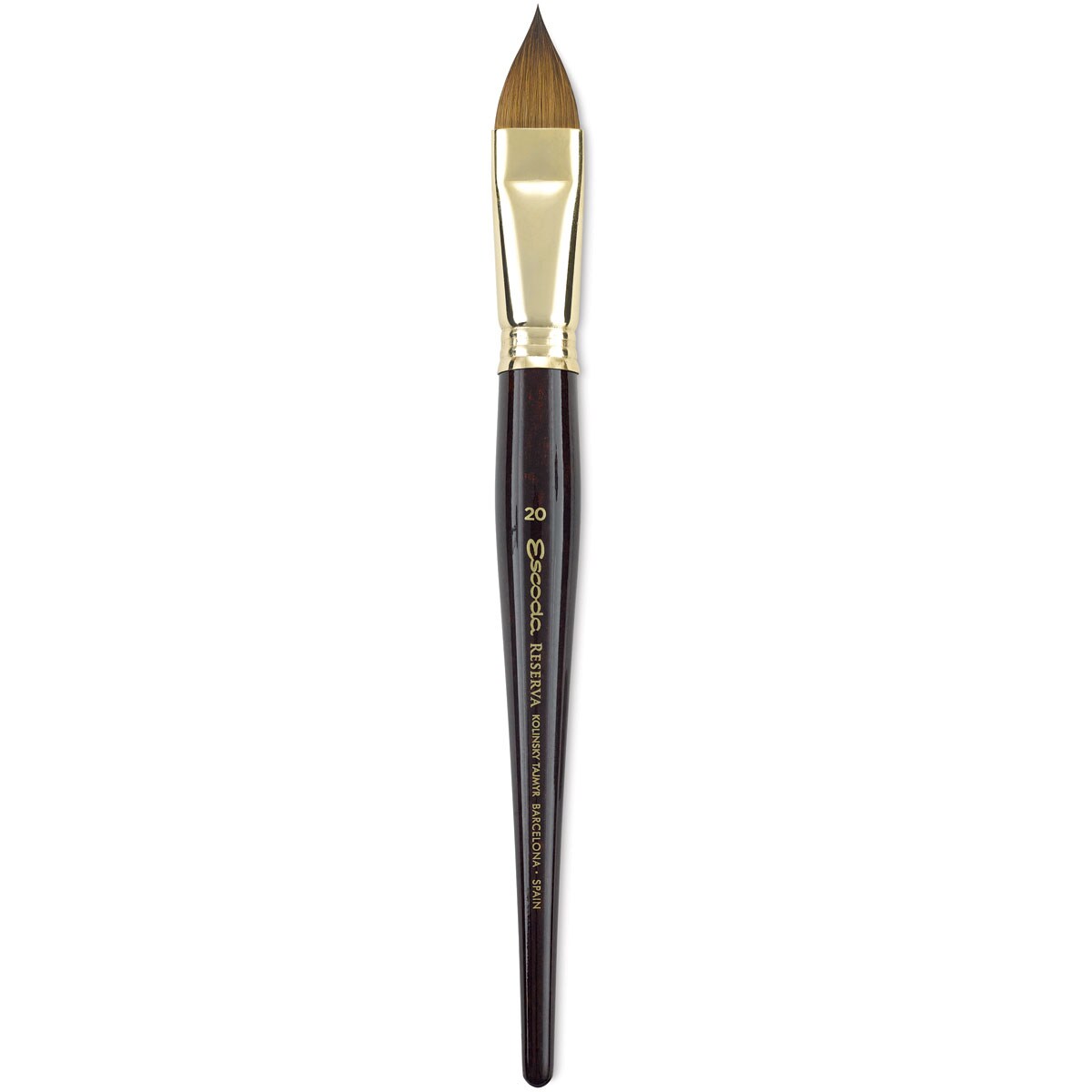 Escoda Reserva KolinskyTajmyr Sable Brush Filbert, Short Handle, Size 20 Michaels