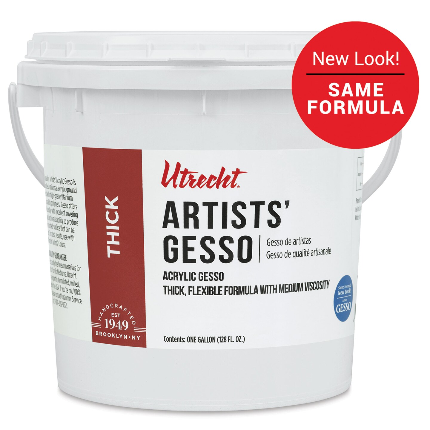 Utrecht Artists Acrylic Gesso White, 128 oz Michaels