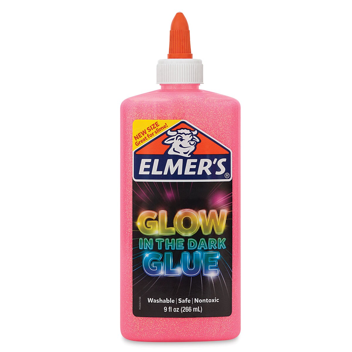 Elmer's Glow in the Dark Glue - Pink, 9 oz