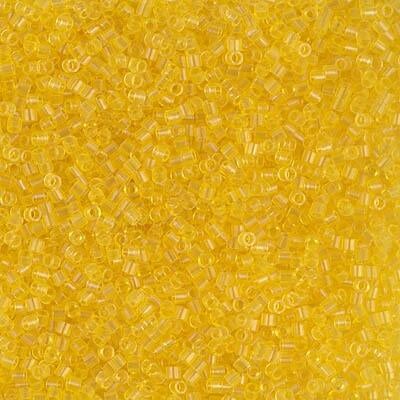 Miyuki Delica Bead 15/0, DBS0710, Transparent Yellow