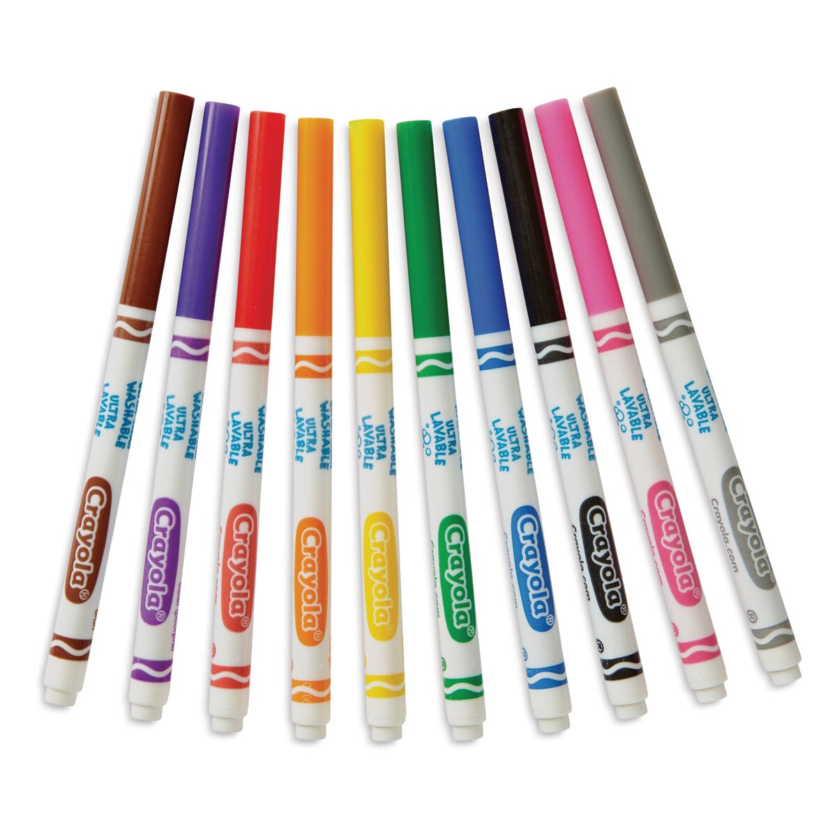  Crayola Classroom Set Broad Line Markers, 10 Each of 8 Classic  Colors, Bulk Markers : Toys & Games