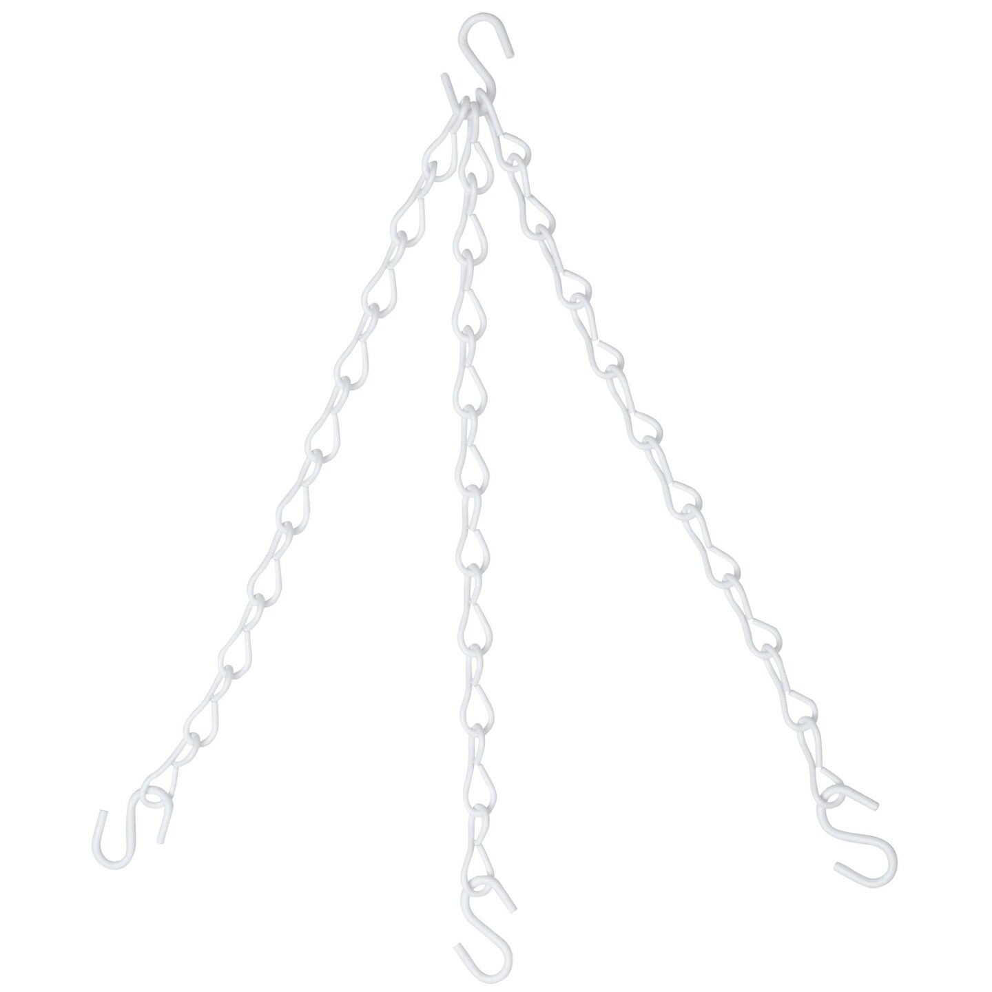 National Hardware - V2663 18&#x22; Flower Plant Chains - White