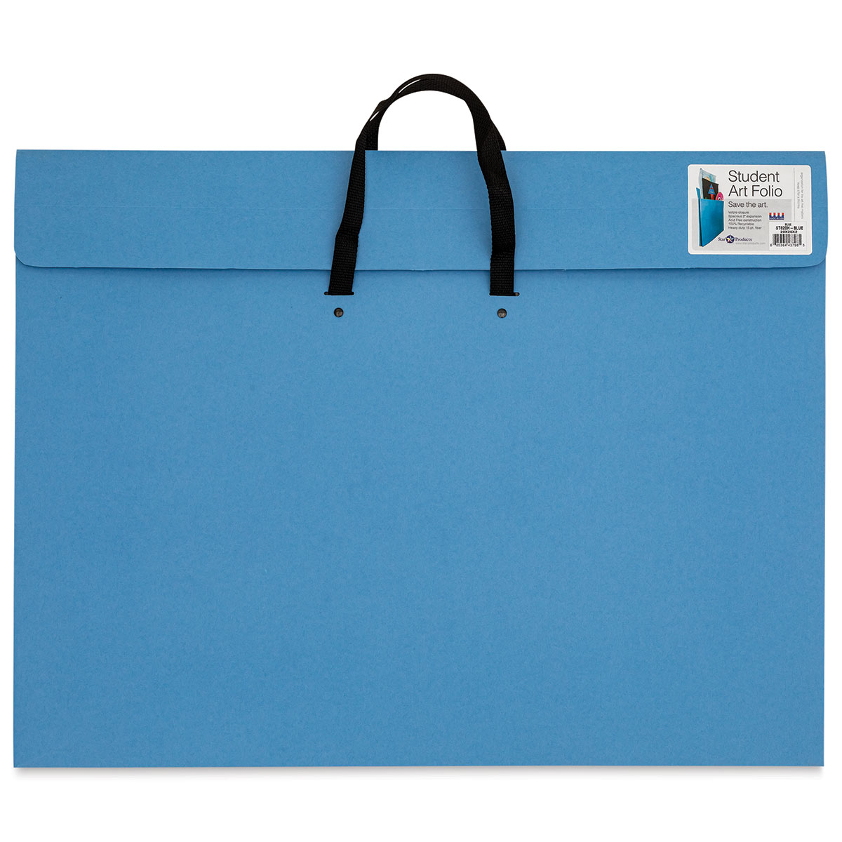 Star Products Student Art Folio with Handles - Blue, 20&#x22; x 26&#x22;