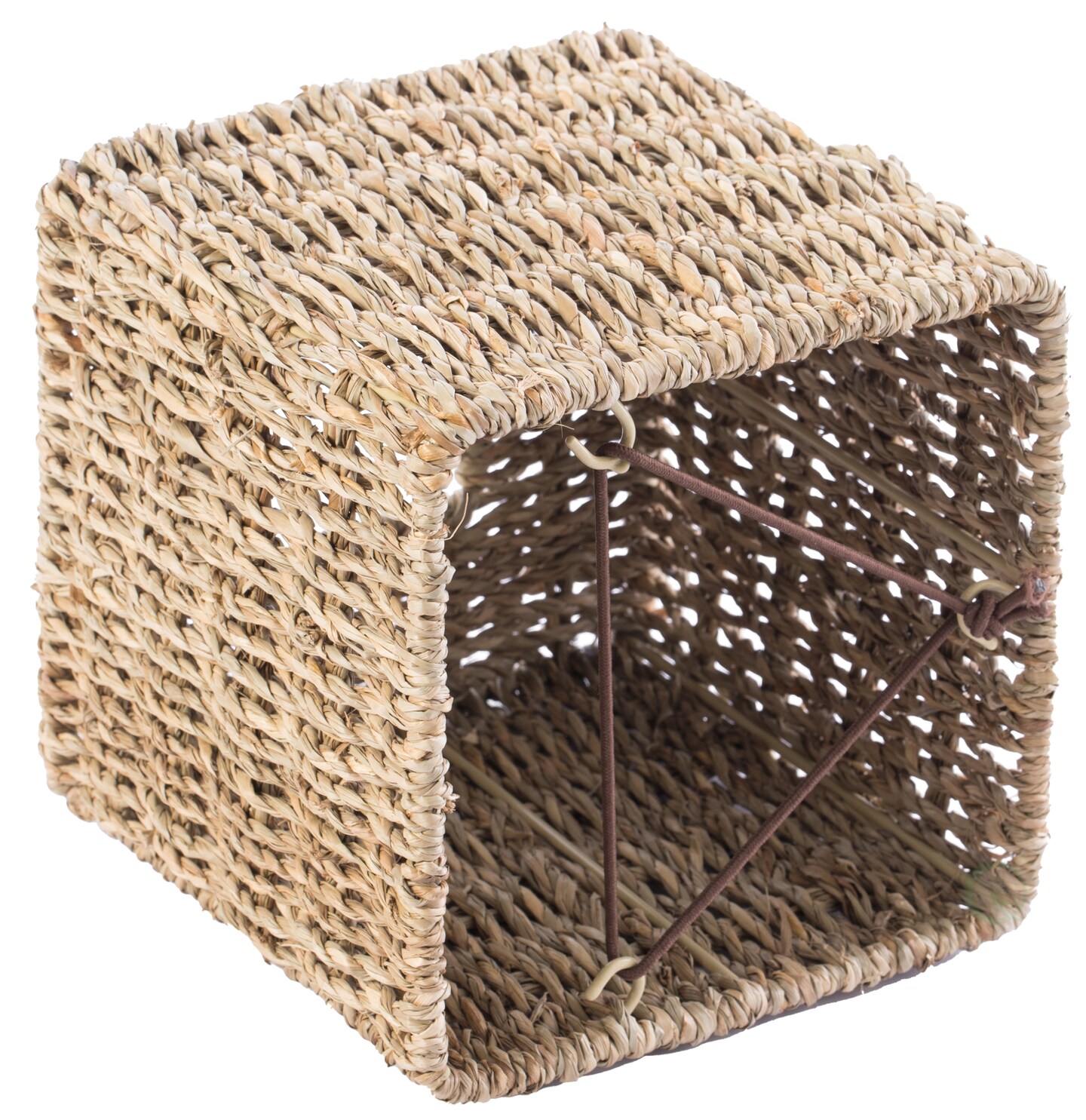 Natural Woven Seagrass Wicker Tissue Box Cover Holder