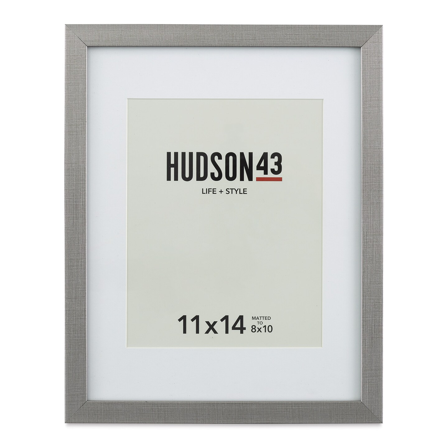 Hudson 43 Gallery Metallic Frames Silver, 11" x 14" Michaels