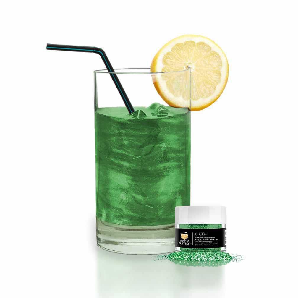 tjenestemænd indgang dejligt at møde dig Green Edible Glitter Dust for Drinks | Brew Glitter® | Michaels