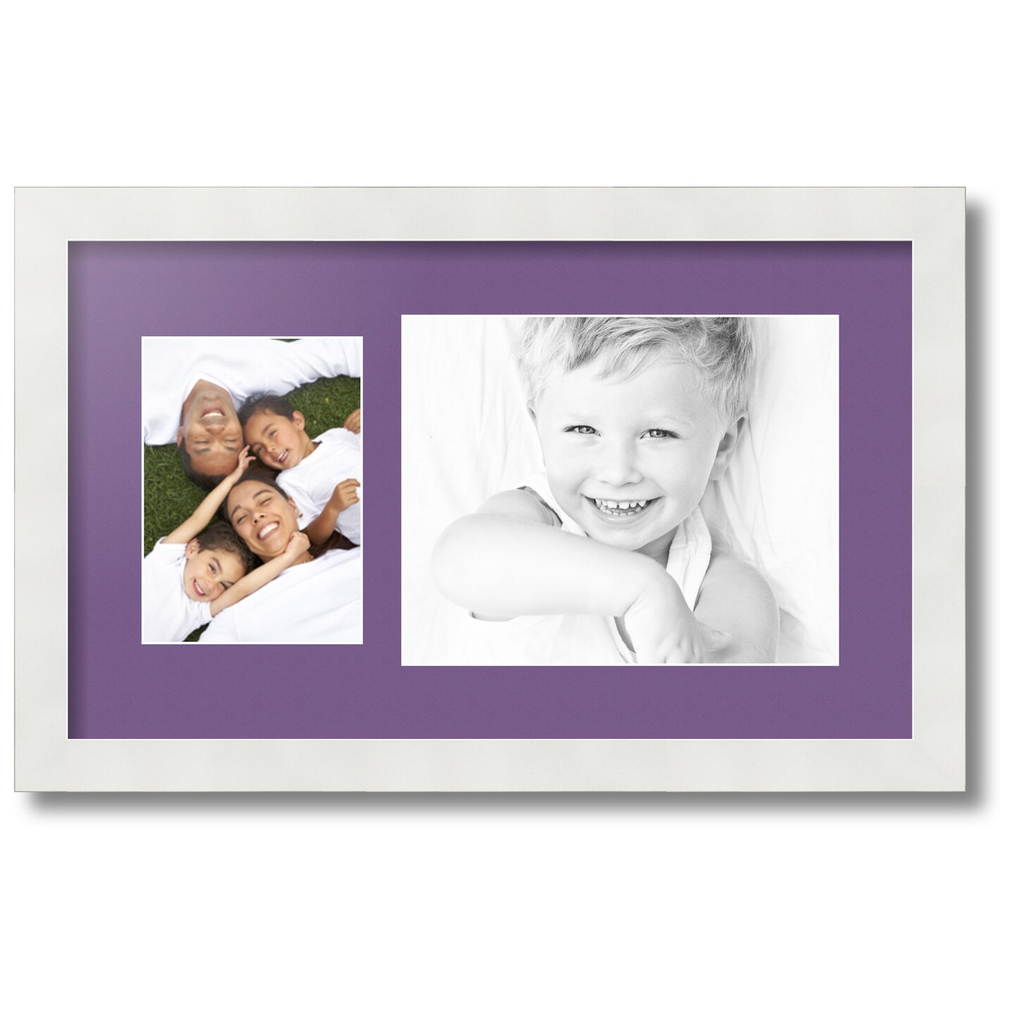 ArtToFrames Collage Photo Picture Frame with 1 5x7 8x10 inch