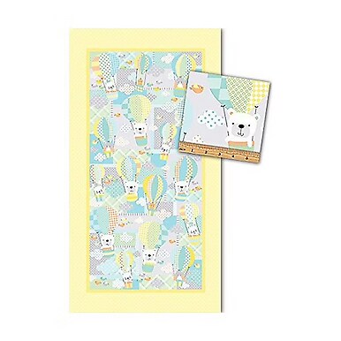Breezy Baby Panel 24 x 44 Cotton Fabric by Benatex