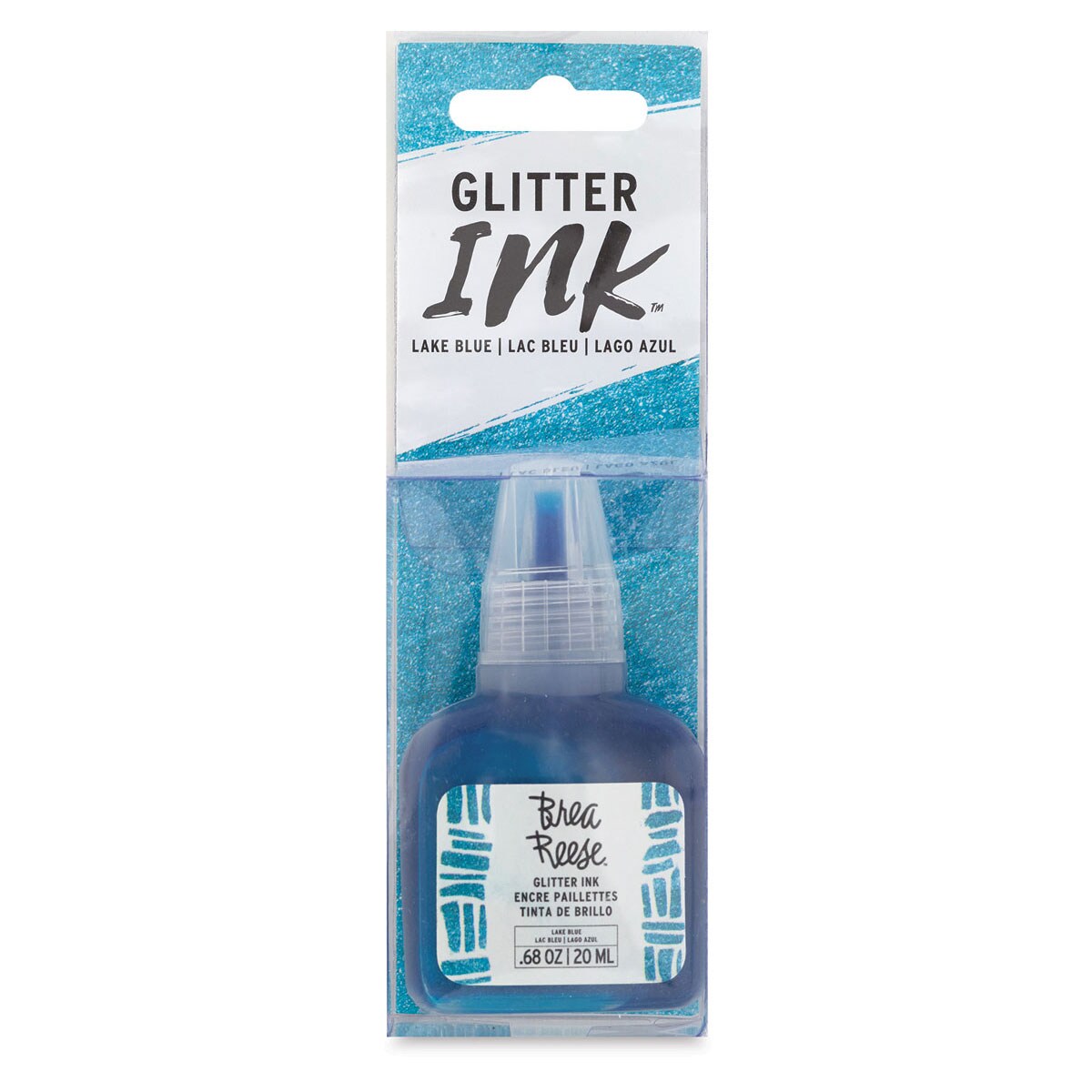 Brea Reese Glitter Ink - Lake Blue, 20 ml