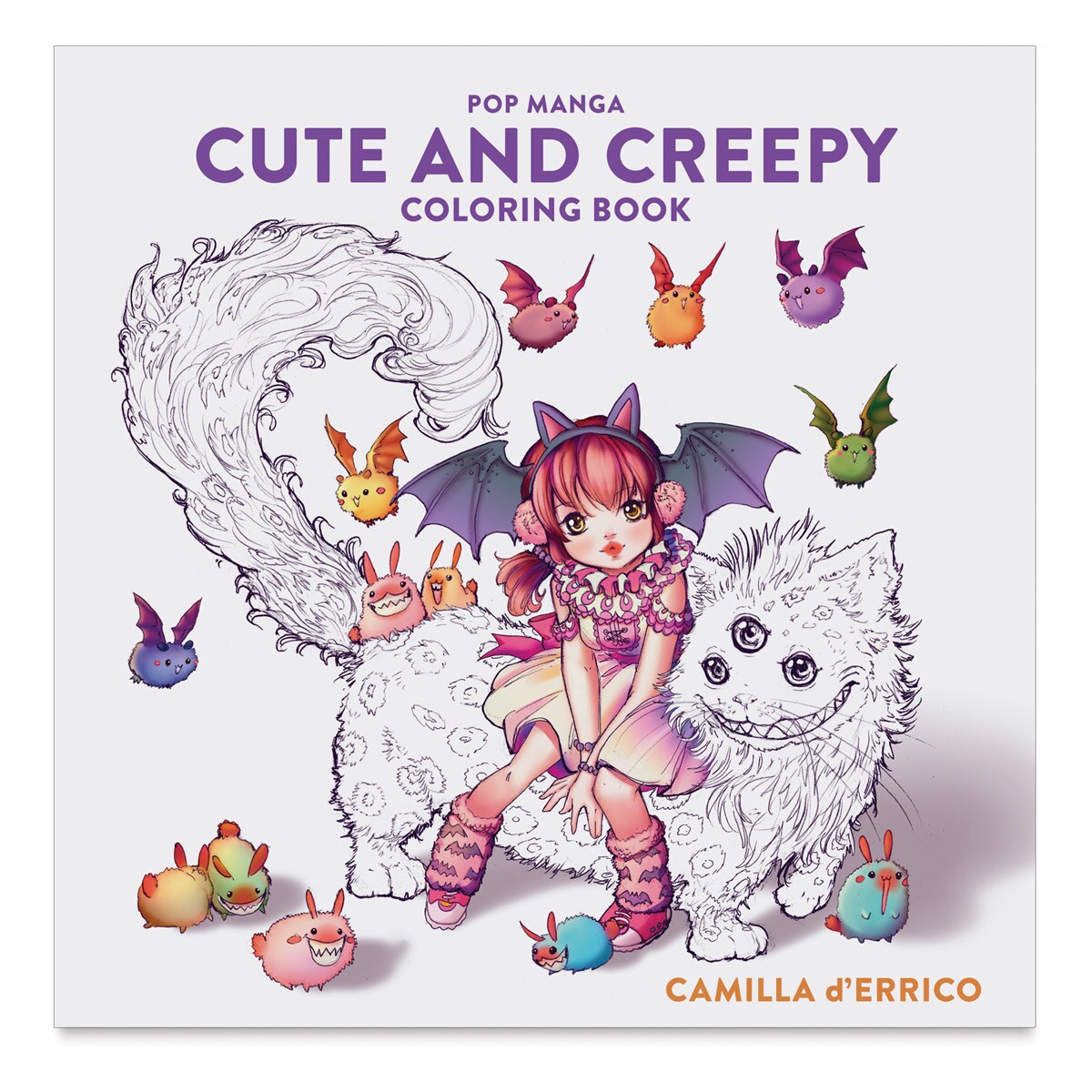 Pop Manga Cute and Creepy Coloring Book Michaels