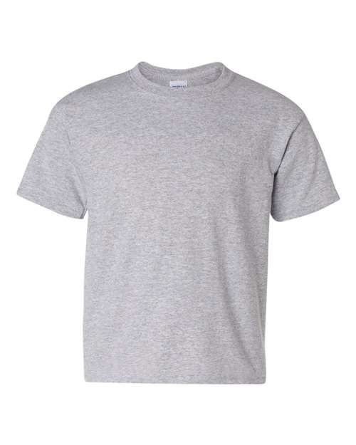 Camiseta De Manga Raglan Gildan Heavy Cotton Para Jóvenes - Corte Holgado, Calidad Algodón