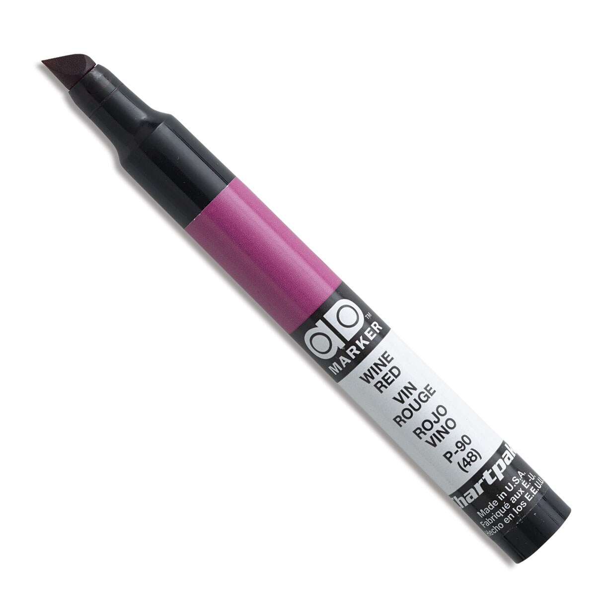 Chartpak Ad Marker - Wine Red