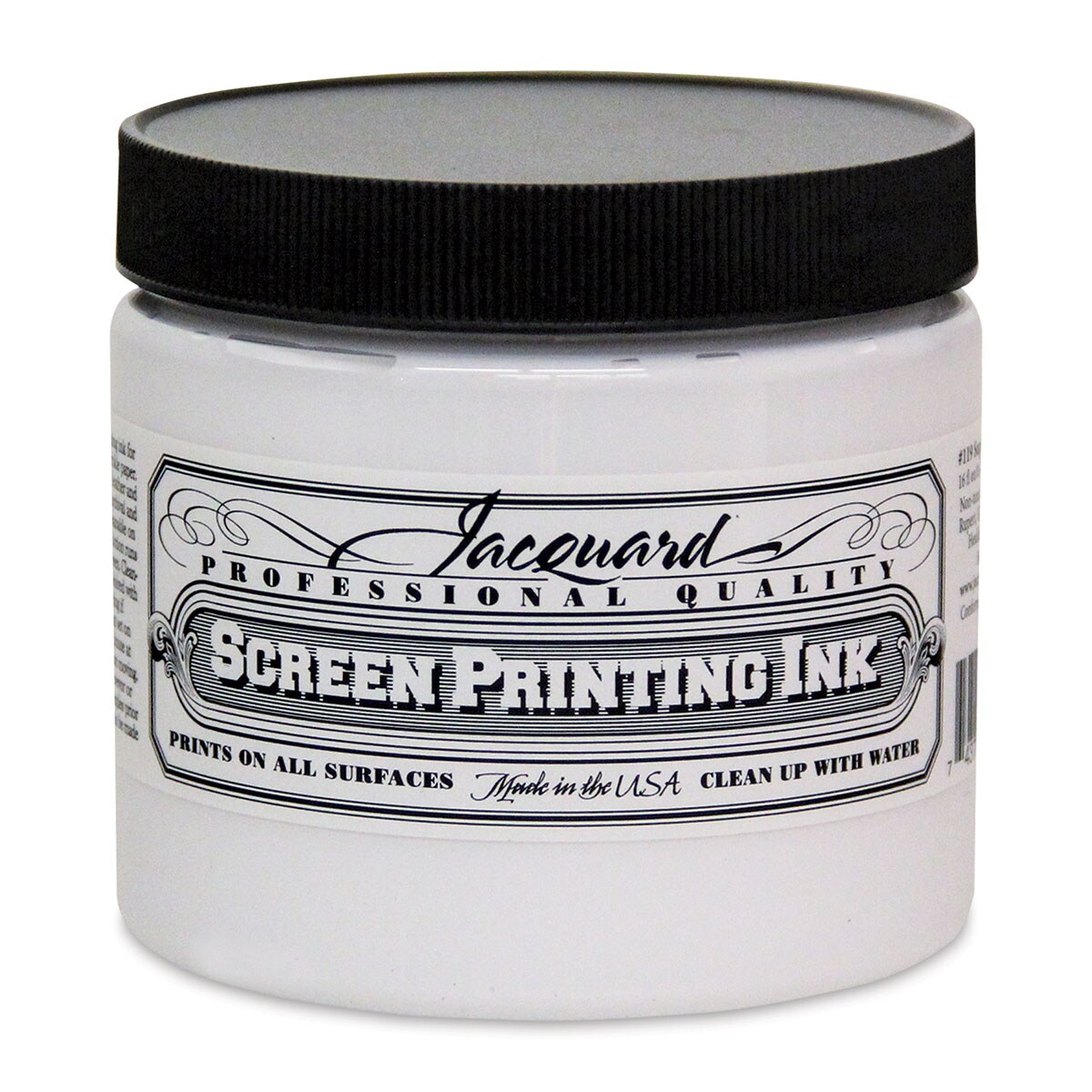 Jacquard Screen Printing Ink - Super Opaque White, 16 oz