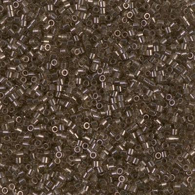Miyuki Delica Bead Size 15/0, DBS0123, Transparent Smoky Olive